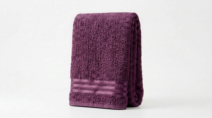 Банное полотенце Maynor 70x140см - сливовое