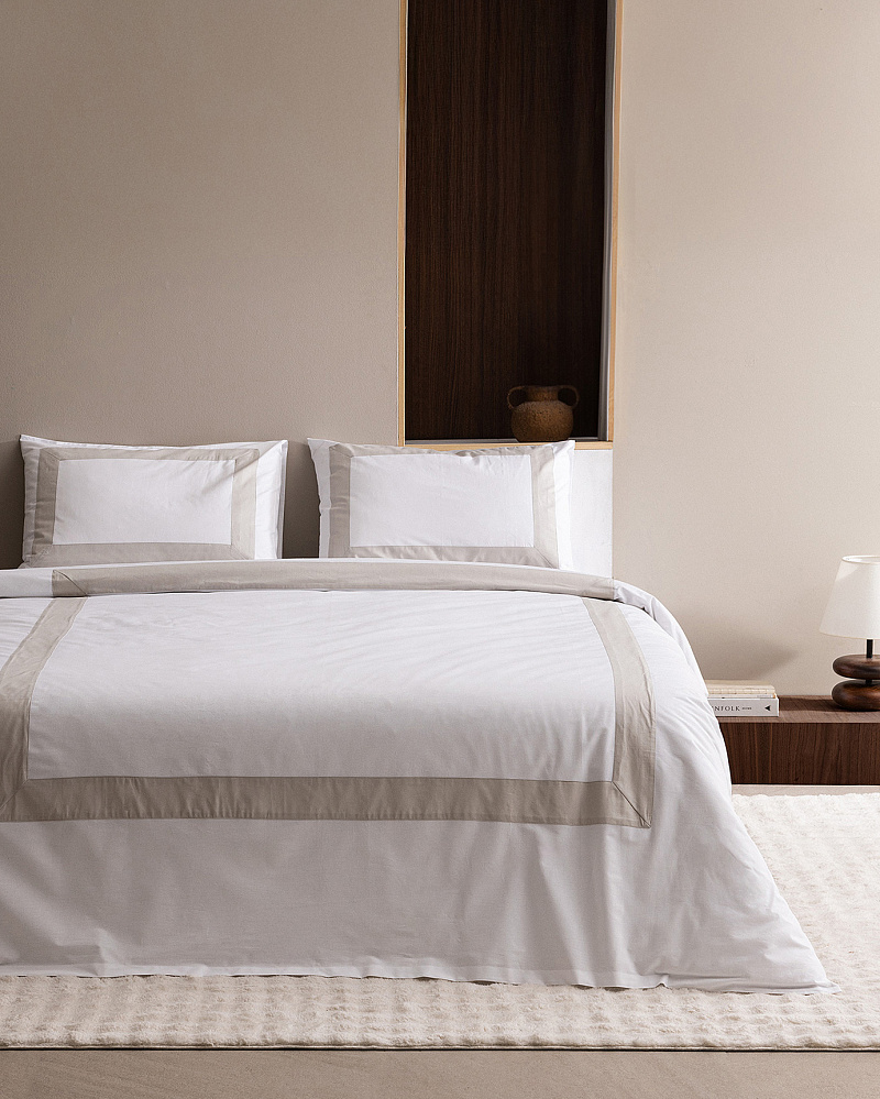 Комплект постельного белья двуспальный Valette 240x260 см, хлопок