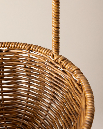 Цветочный горшок Passion с ручкой 22,5x13x34 см, пластик