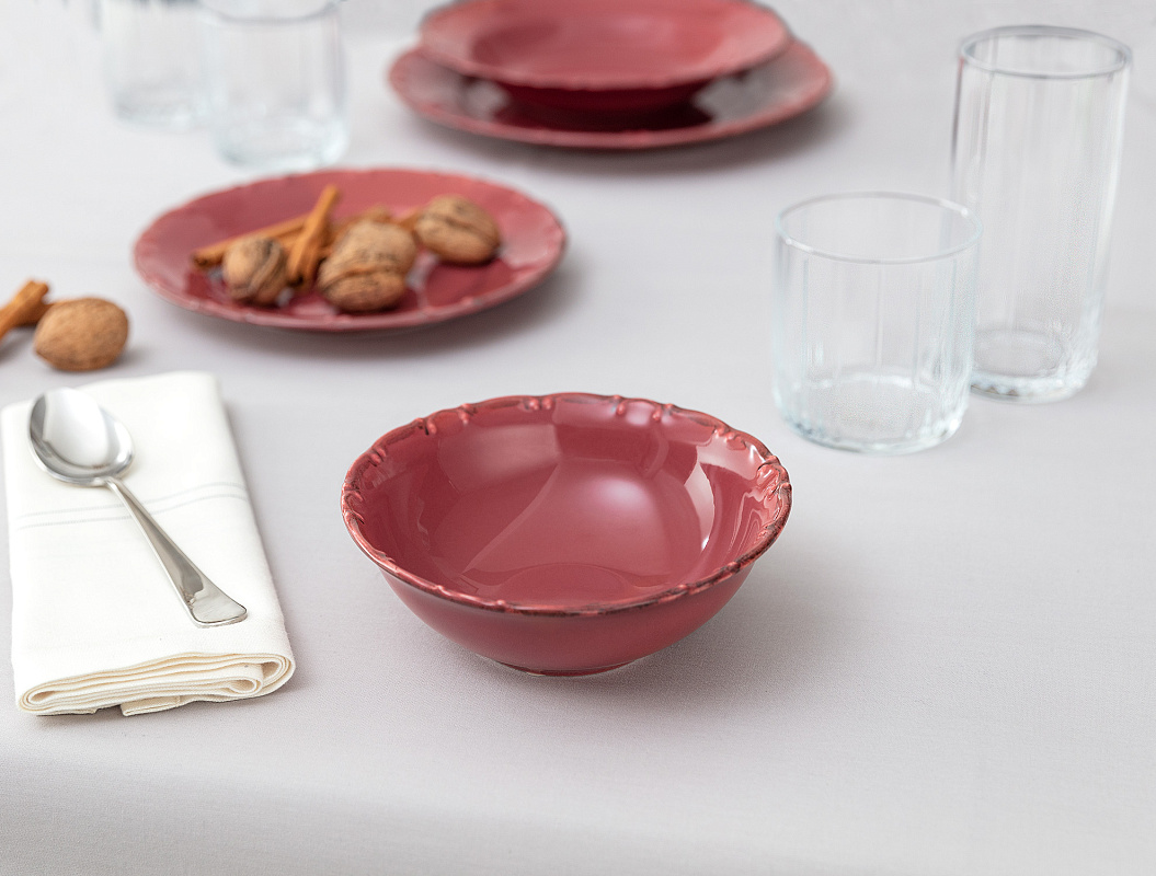 Чаша Bastien 14 см. - красная