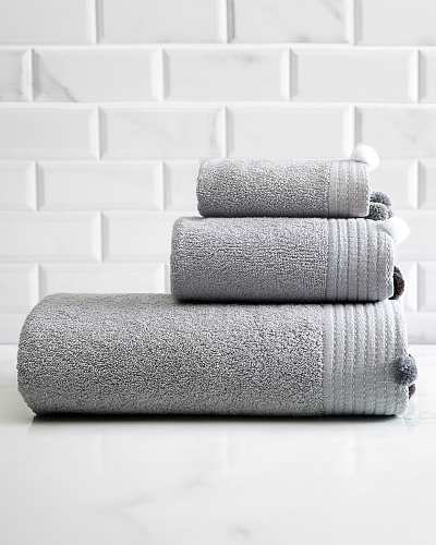 Полотенце для лица Valerie 50x76 см. - серое