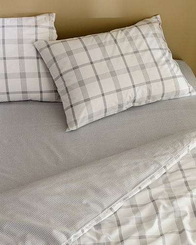 Комплект постельного белья двуспальный Aluin 240x260 см, хлопок