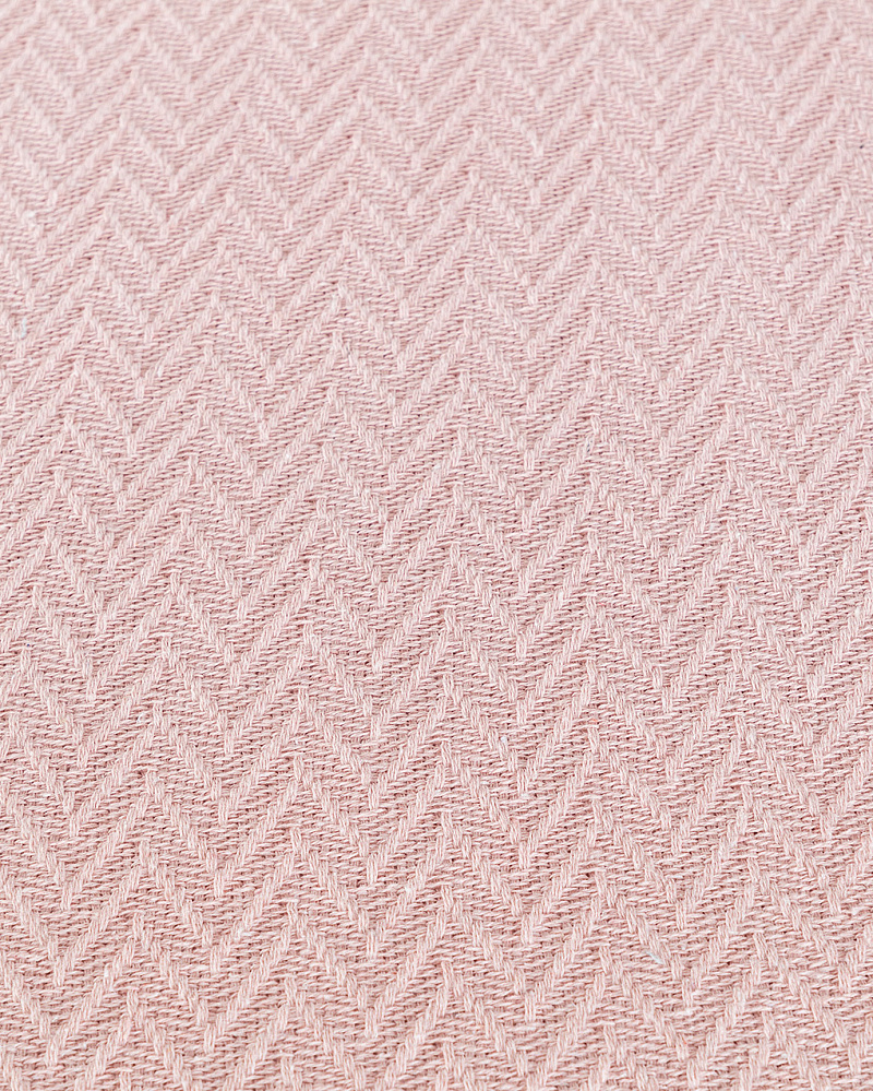 Покрывало двуспальное Stephane Woven 220x240 см. - пудровое