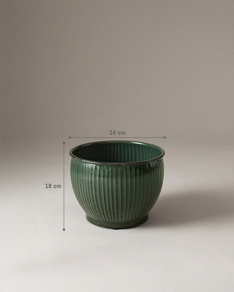 Цветочный горшок Palmier 24x24x18 см, металл