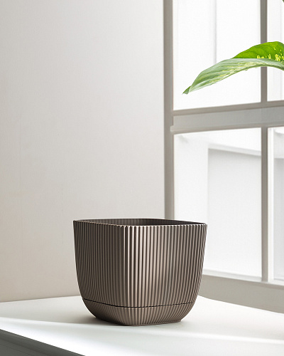 Горшок для цветов Abella 4000 мл. - коричневый