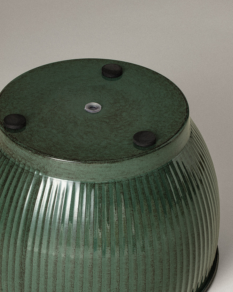 Цветочный горшок Palmier 33x33x22 см, металл