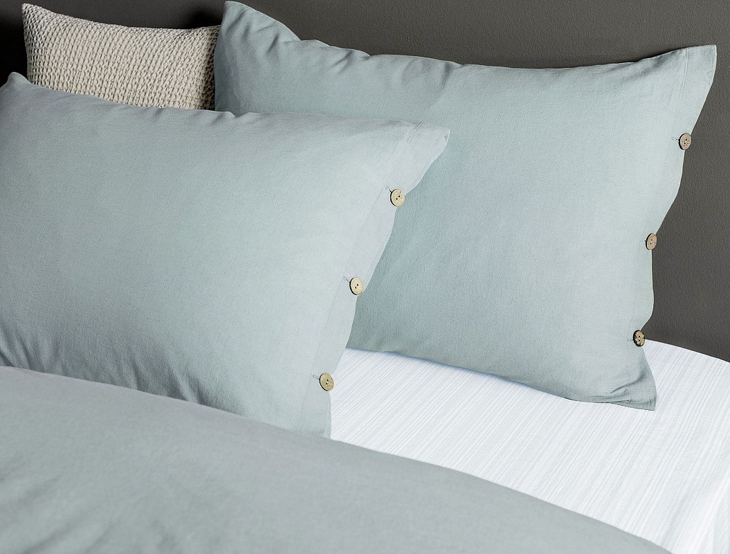 Комплект постельного белья полутораспальный Mer 160x240 см, - хлопок, лен