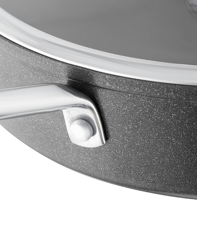 Набор профессионаьных кастрюль из 2 шт., 1 л, 1,8 л. - черный