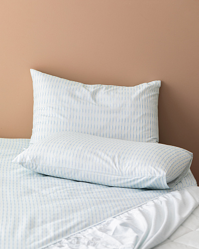 Комплект постельного белья двуспальный Carlo с простыней и 2 наволочками 160x200 см, хлопок