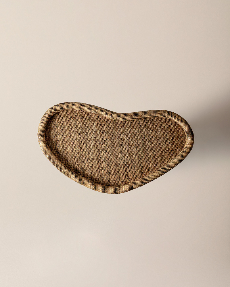 Журнальный столик Perla 77x41x39 см, ротанг