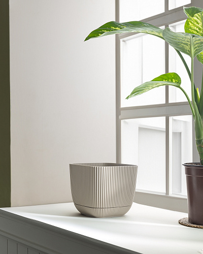 Горшок для цветов Abella 4000 мл. - светло-бежевый