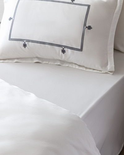 Комплект постельного белья семейный Lilas с 4 наволочками и 2 пододеяльниками 160x220 см, хлопок