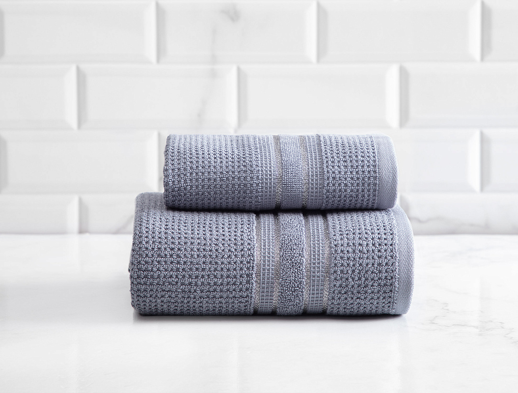 Полотенце для лица Jolie 50x80 см - темно-синее