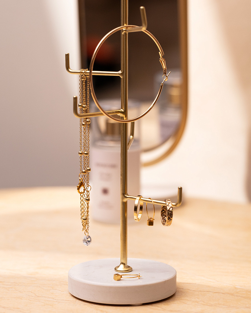 Вешалка для украшений Sententia - золотистая