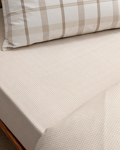 Комплект постельного белья двуспальный Aluin 240x260 см, хлопок