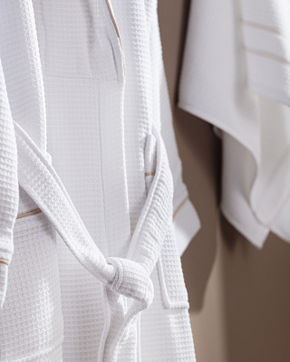 Набор банный женский Riley 3 шт., S-M р., 50x70 см. - белый