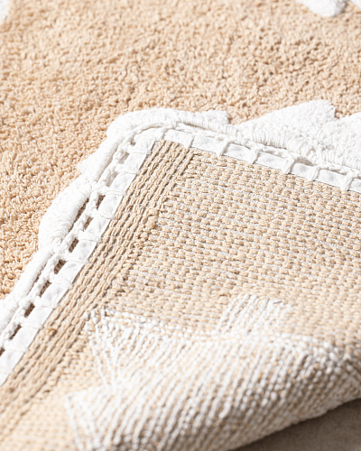 Коврик для ванной Lumière Matin рождественский 50x80 см, - хлопок