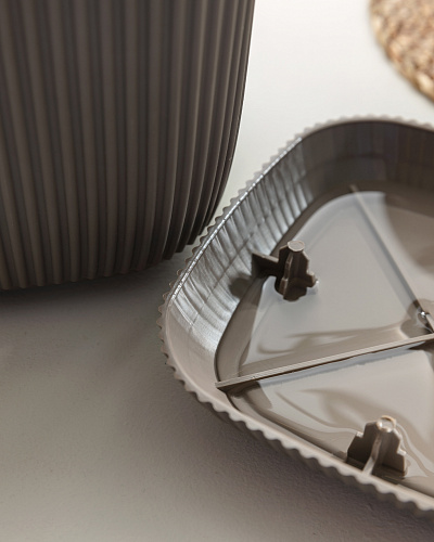 Горшок для цветов Abella 1800 мл. - коричневый