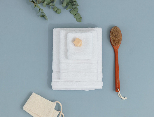 Полотенце для лица Ryella 50x90 см - белое