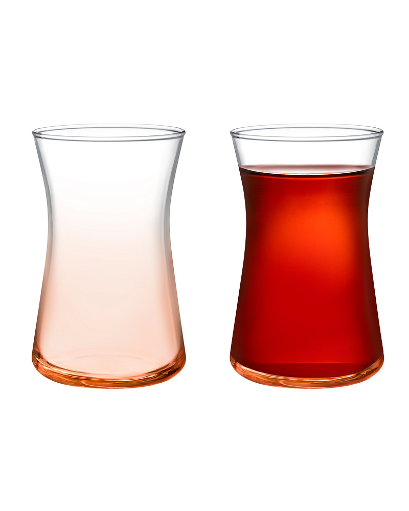 Набор стеклянных чашек Esperanza-Orange из 6 шт., 170 мл