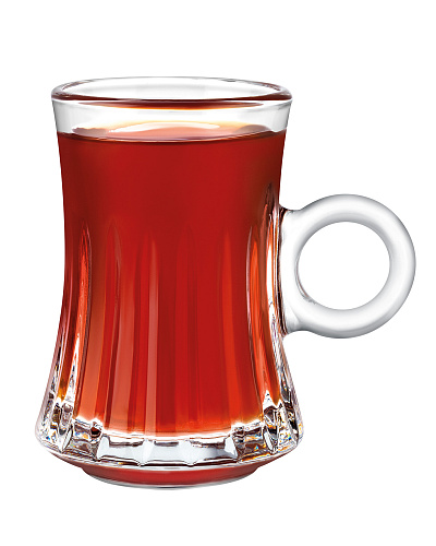 Набор чайных кружек Brice из 4 шт., 115 мл. - прозрачный