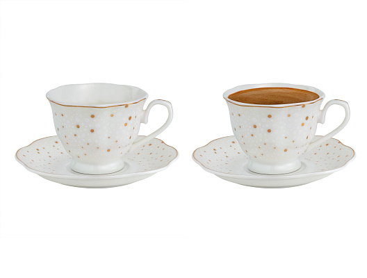 Набор кофейных чашек Hilarant из 4 шт., 100мл