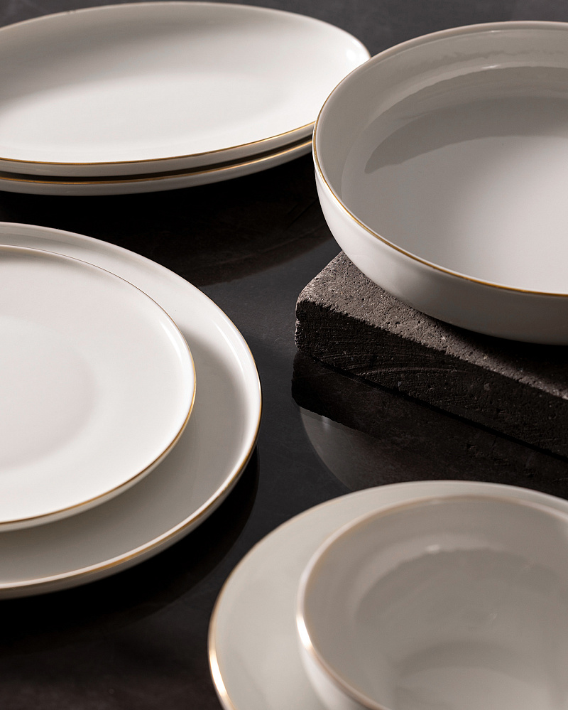 Столовый сервиз Mirage из 27 предметов, new bone фарфор