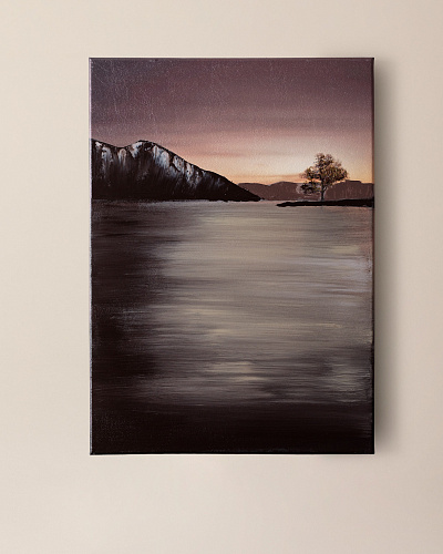 Картина Margot 50x70 см. - коричневая