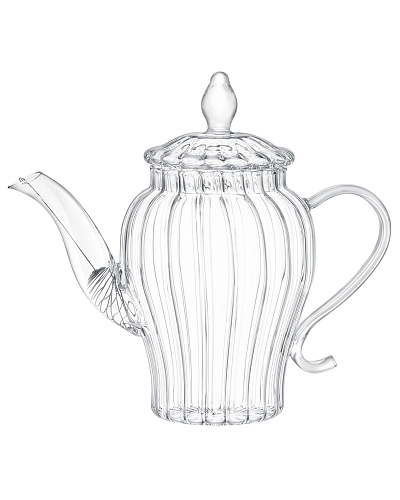 Чайник из боросиликатного стекла Versay с сетчатым ситом, 600мл