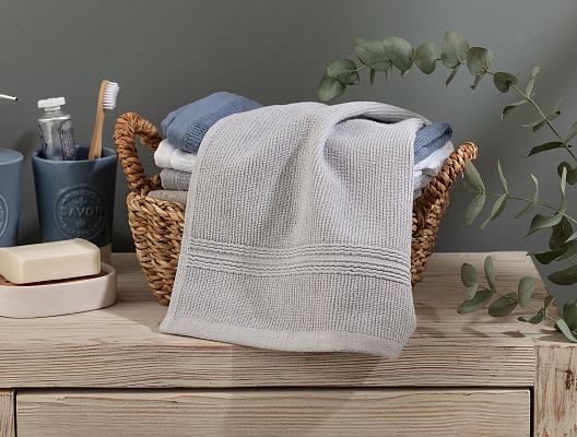 Полотенце для рук Armor Stripe 30x46см - серое