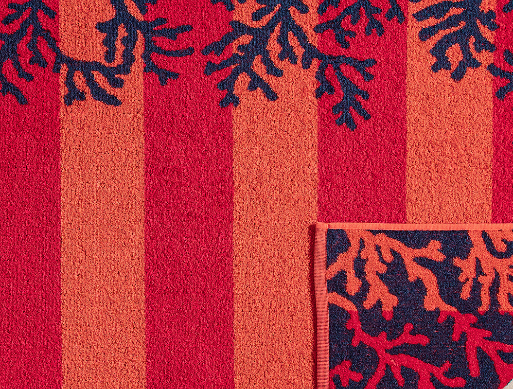 Пляжное полотенце Beau 70x150 см. - оранжевое