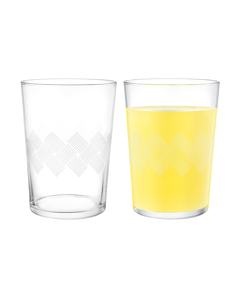 Набор стеклянных стаканов для напитков Pierretta-White из 4 шт., 510мл