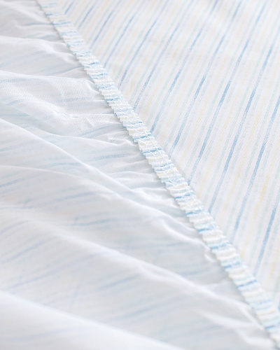 Комплект постельного белья двуспальный Carlo с простыней и 2 наволочками 160x200 см, хлопок