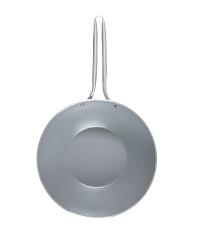 Сковорода вок Nano Ceramic 3,5 л. - белая / темно-серая 