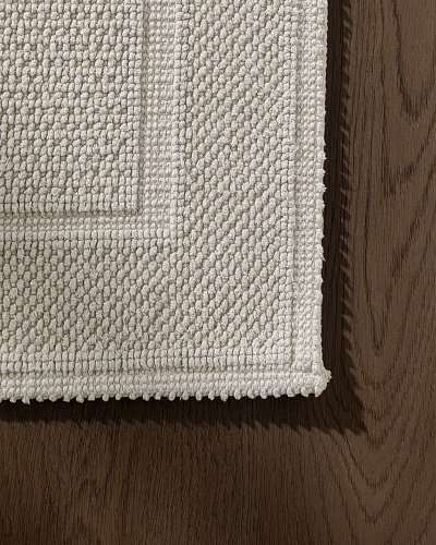 Коврик для ванной Giverny 50x80 см. - серый / белый