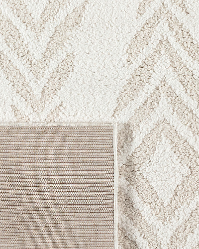 Ковер Douceur 80x150 см. - белый / кремовый