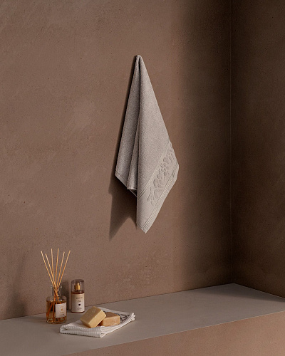 Полотенце для лица Tilda 50х70 см - серое