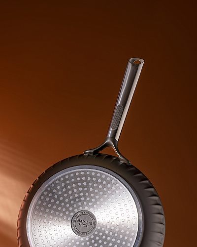 Сковорода Freya с крышкой 28x6 см, - алюминий