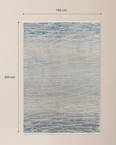 Ковер Rochelle 160x230 см. - серый / синий