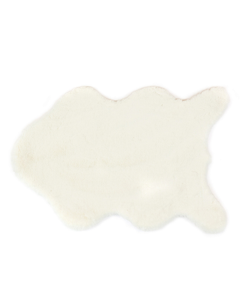 Плюшевый коврик Arc En Ciel Rabbit 60x90 см. - белый