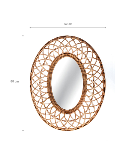 Зеркало Estelle 66x52x7 см
