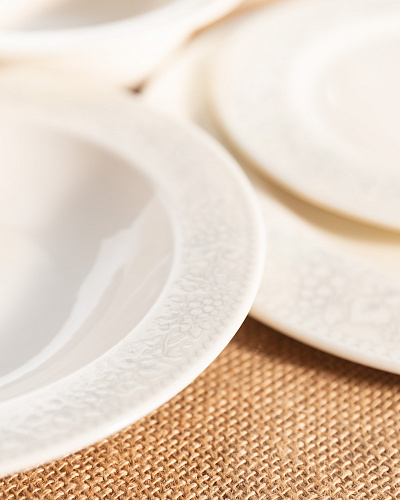 Столовый сервиз Histoire из 24 предметов, фарфор