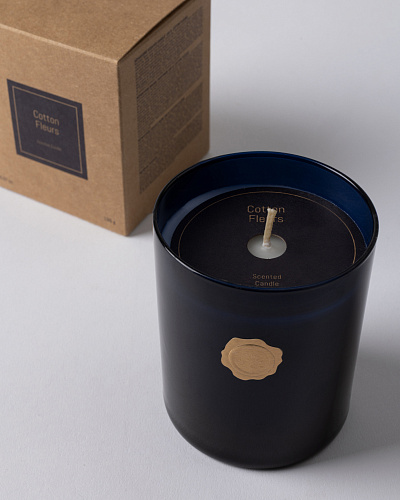 Ароматическая свеча Répertoire 190 г, цветок хлопка