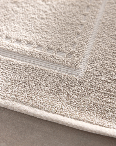 Полотенце для ног Angeline Natural Collection 50x80 см, - хлопок, пвх