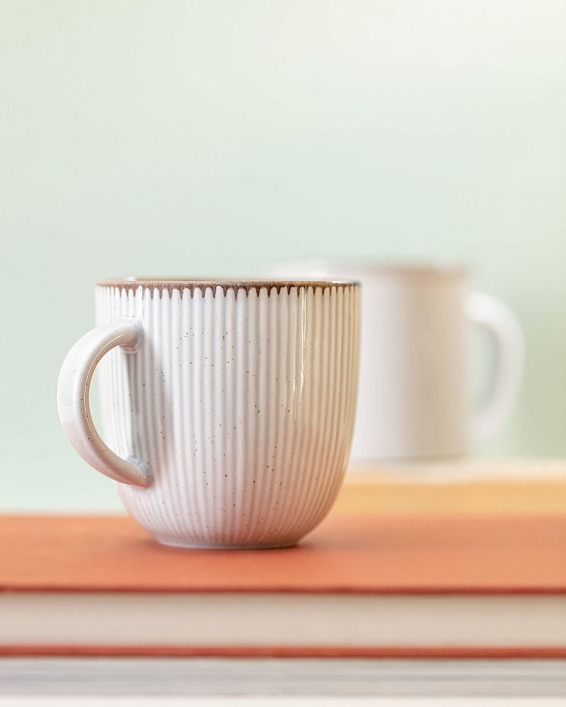 Кружка Olivie 250 мл. - светло-серая