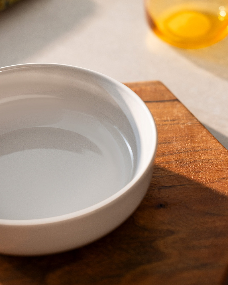 Миска Grasse 15 см. - серая