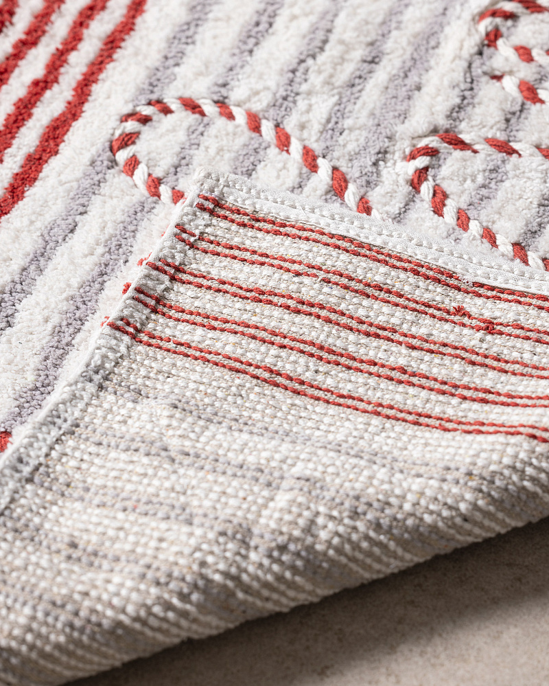 Коврик для ванной Fleuramour рождественский 50x80 см, - хлопок