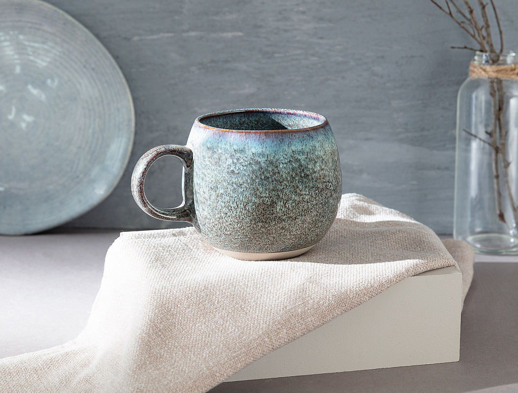 Керамическая кружка Bel Orlena 475мл - Бежевый