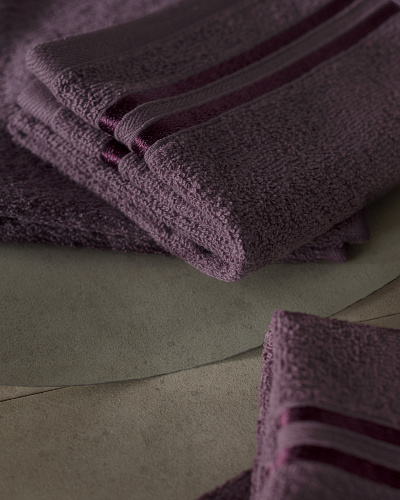 Набор полотенец для рук Maynor из 2 шт., 30x45 см. - фиолетовый