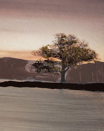 Картина Margot 50x70 см. - коричневая